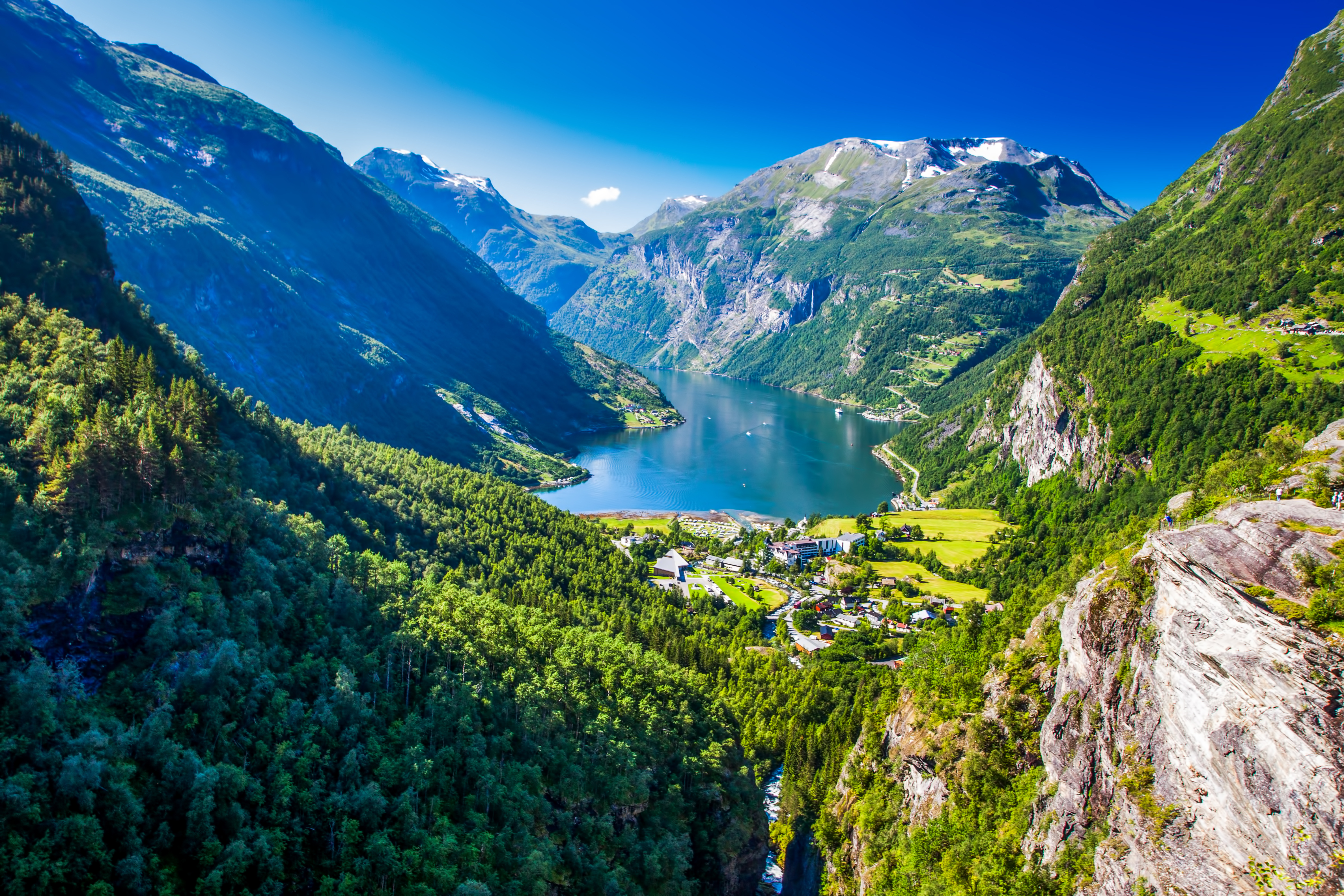 The Norwegian fjords are known for their outstanding natural beauty. Credit Shutterstock
