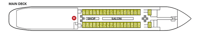 Noble Caledonia Rakhmaninov Deck Plan Main Deck.png