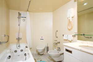 Cruise & Maritime Voyages Azores Accommodation De Luxe Balcony Suite Ocean View Bathroom.jpg