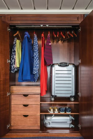 Lindblad Expeditions National Geographic Islander Accommodation Category 5 Closet.jpg