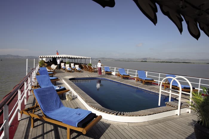 Belmond River Cruises Road to Mandalay Exterior Pool 06.jpg