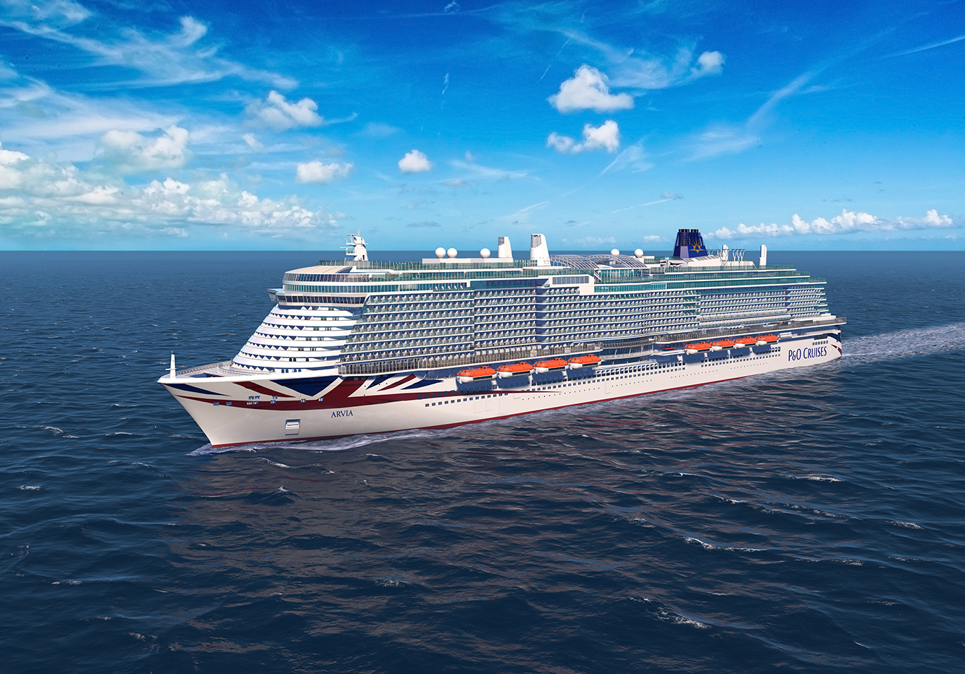 p and o cruises arvia