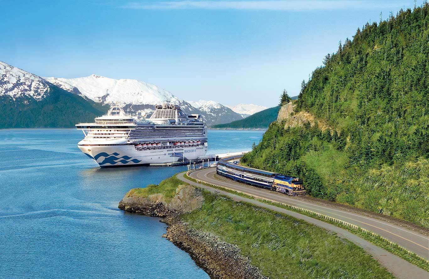 alaska train tours and cruises