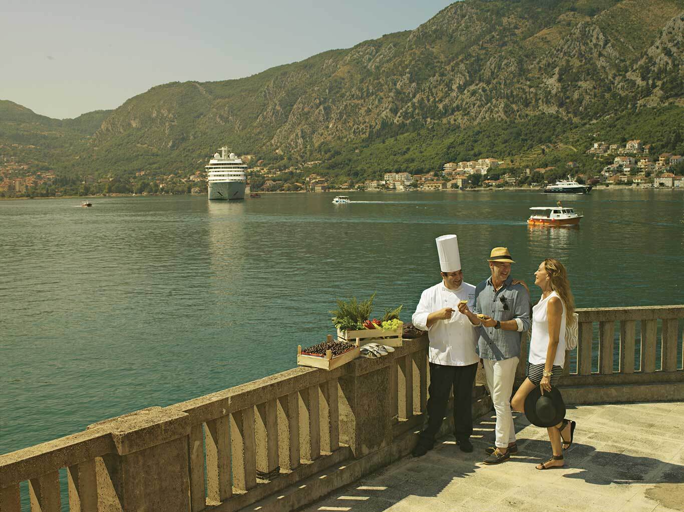 Seabourn: destination immersion, shopping with chef