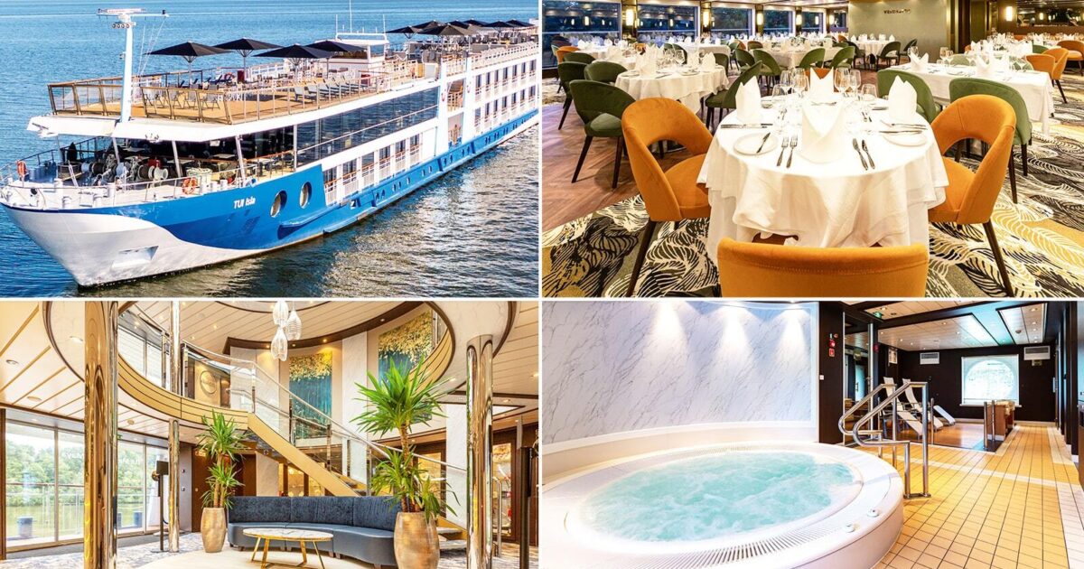 TUI River Cruises Inside new cruise ship TUI Isla World of Cruising