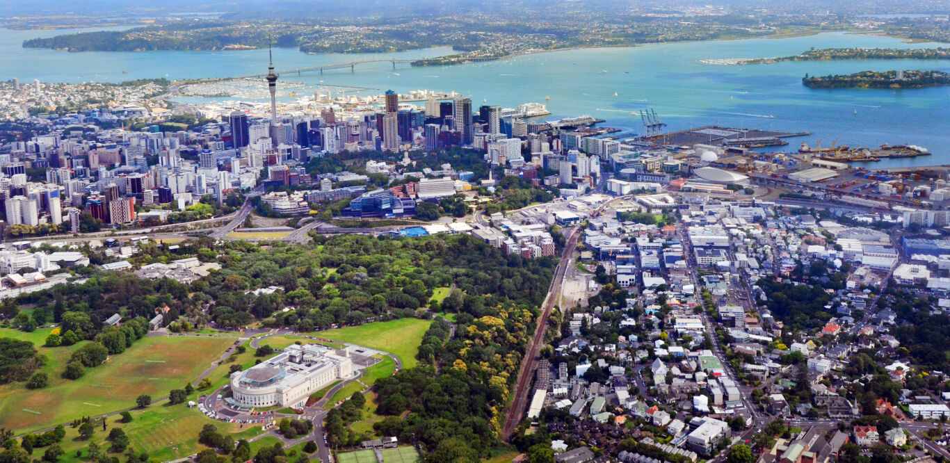 Auckland sky view