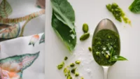 Pesto making Genoa