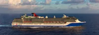 At sea