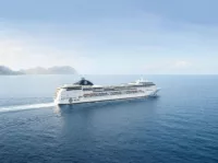At sea