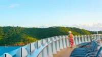 Person on cruise canva
