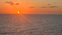 With views like these you can see the appeal of a balcony cabin Credit Abbie Downes