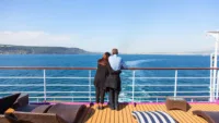 Couple on Ambassador Cruise Line