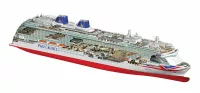 A look at the interior design on-board P&O Cruises’ Britannia