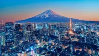 Tokyo at twilight Credit Shutterstock
