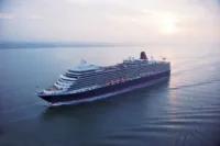 At sea
