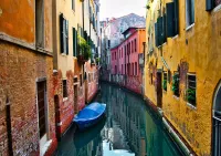 Italy, Venice Canal
