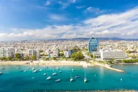 Panorama Of The City Of Limassol Cyprus