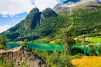 Norway Nordfjord fjord Norway