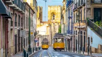 Lisbon with its cobbled alleyways, ancient ruins and red roofs stands out as special. Credit: Shutterstock