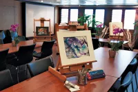 Oceania Cruises art class