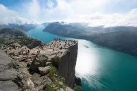 Pulpit rock Lysefjord norway