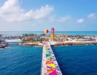 Royal Caribbean spent some £190 milion creating Coco Cay, the line's own private island. Credit: Royal Caribbean