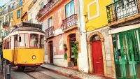 The beautiful Portuguese capital of Lisbon features on the itinerary. Credit: Shutterstock