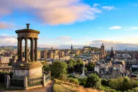 Edinburgh skyline as seen from Calton Hill