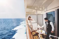 Silversea couple in suite