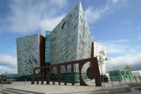 In Belfast, you can visit the Titanic museum. Credit: Shutterstock