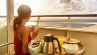 Woman balcony min