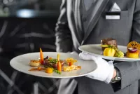 On Scenic Cruises passengers in suites are invited to dine at the intimate Table La Rive. Credit: Scenic