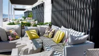 Retreat sun deck