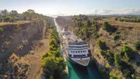 Braemar in Corinth Canal