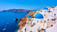 Santorini landscape