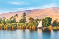 The star of Egypt is the Nile River itself.