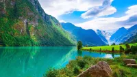Take a cruise among the Norwegian Fjords and see of the planet's most spectacular scenery. Credit: Shutterstock.