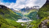 Norwegian fjord gieranger
