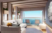 P&O Cruises Iona has gorgeous suites with picturesque views. Credit: P&O