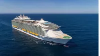Royal Caribbean’s Symphony of the Seas is currently the largest cruise ship in the world. Credit: Royal Caribbean