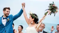 Couple destination wedding