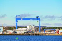 Rosyth Dockyard offers tours to view Royal Navy vessels being refurbished. Credit: Shutterstock
