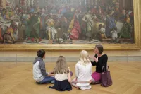 Tauck offers a family treasure- hunt at the Louvre in Paris. Credit: Tauck
