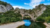 The Gorges de l'Ardèche is hailed as the Grand Canyon of Europe. Credit: Shutterstock