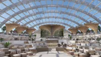 New to Sun Princess is entertainment space, The Dome. Credit: Princess Cruises