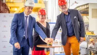 Cunard lays keel for Queen Anne