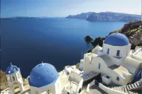 Santorini is a stunning destination in the Greek Isles that NCL sails to.