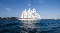 Enjoy the romance of sailing on board a true tall ship like Star Clipper. Credit: Star Clippers