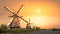Holland is home to over 1,000 windmills. Credit: Shutterstock