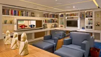 Viking's onboard Library was curated by Heywood Hill, who dedicated hundreds of hours to understanding passengers. Credit: Viking